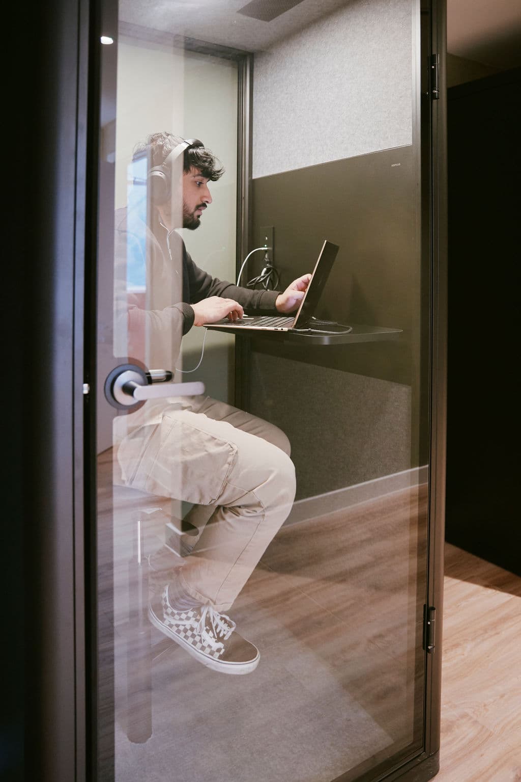 Phone booths at Drop-in Richmond
