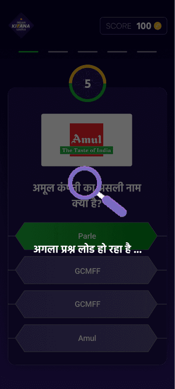 A question being reviewed, with the answer checked